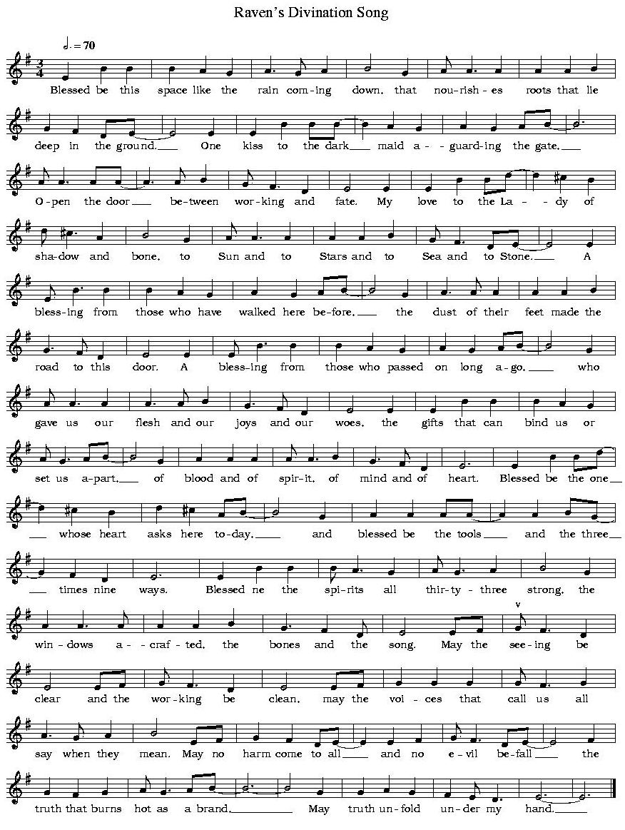 sheet music